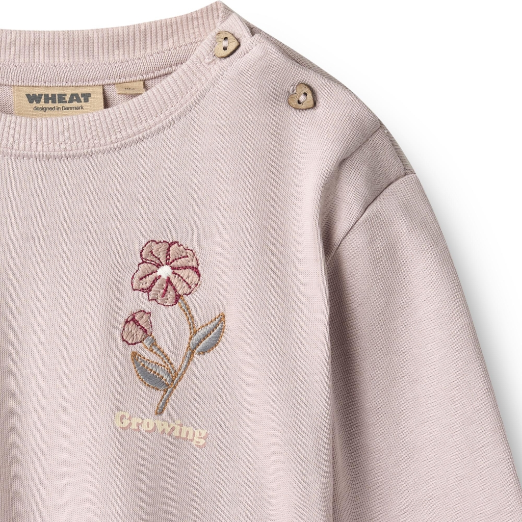 Wheat Baby Langarmshirt Sira – Soft Lilac
