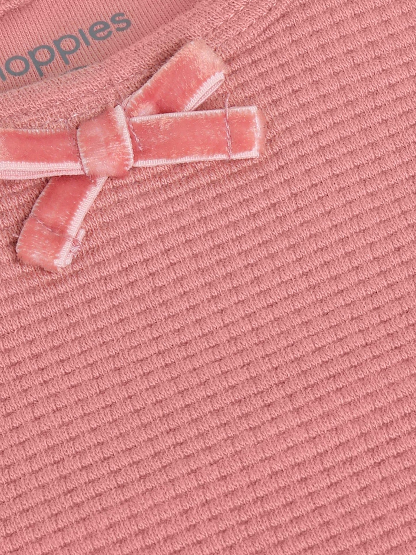 Noppies Mädchen Langarmshirt Ash Rose mit Schleifendetail