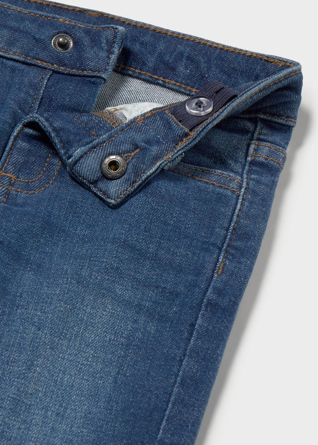 Mayoral Baby Junge Jeans slim fit basisch Dunkel Ansicht 6