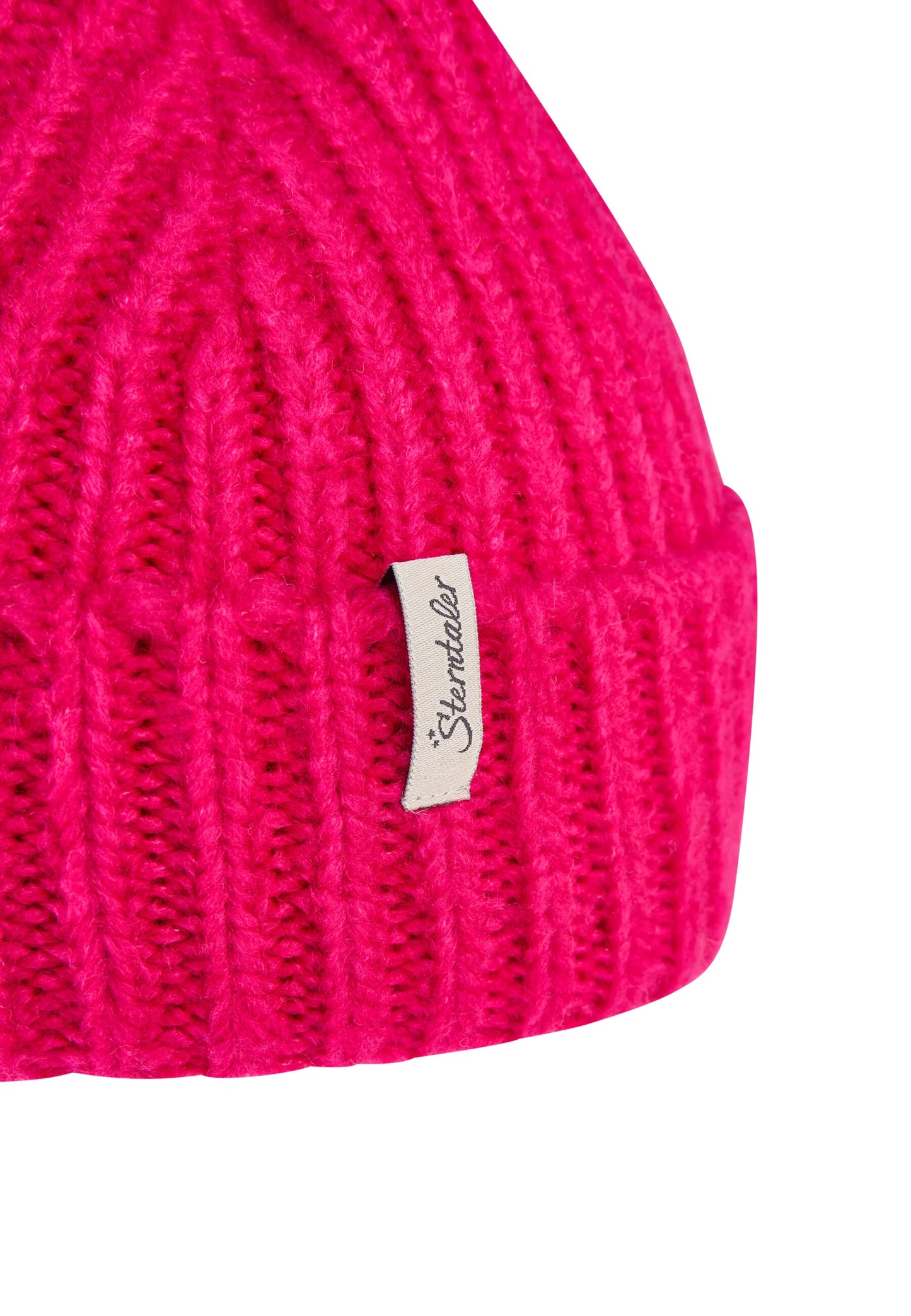 Sterntaler Kinder Strickmütze Soft Touch Magenta