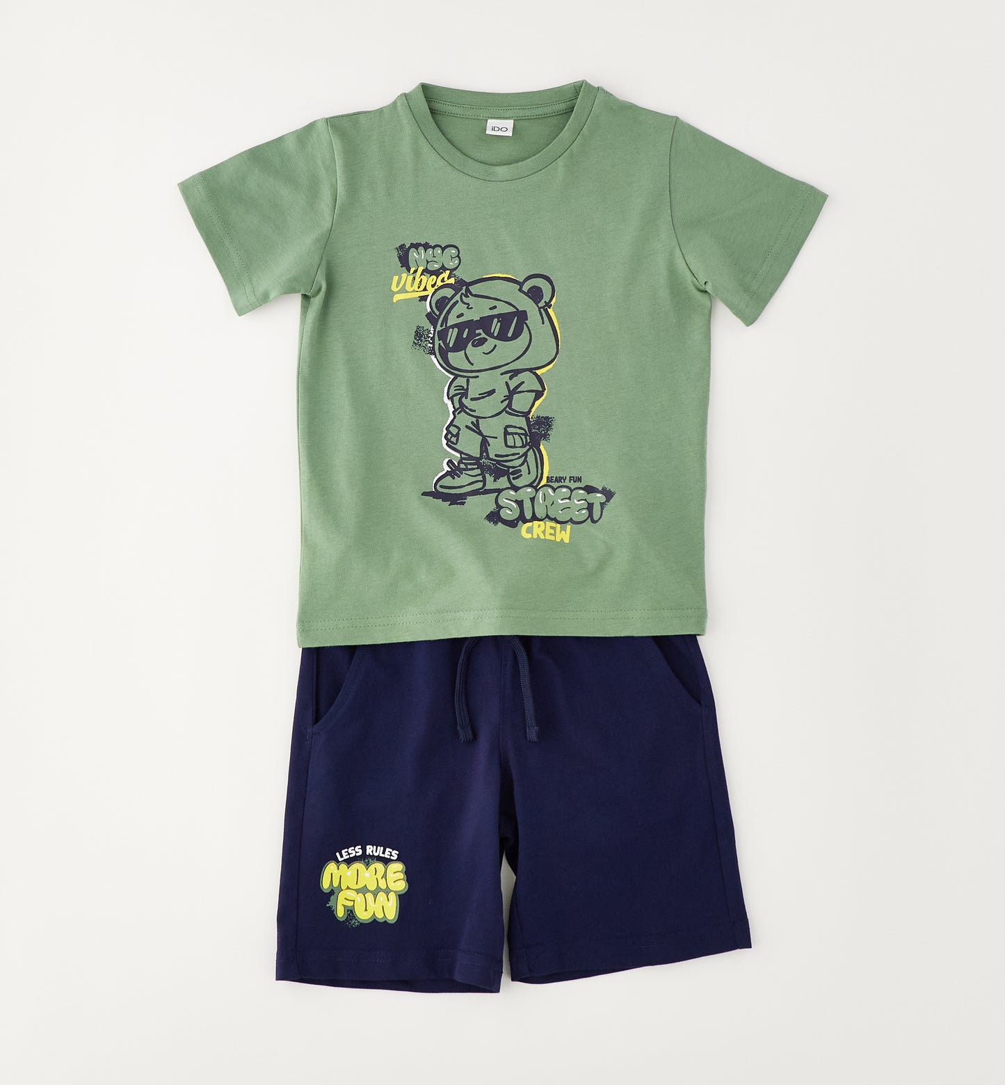 iDO Set Junge Sage Gruen Mokkini