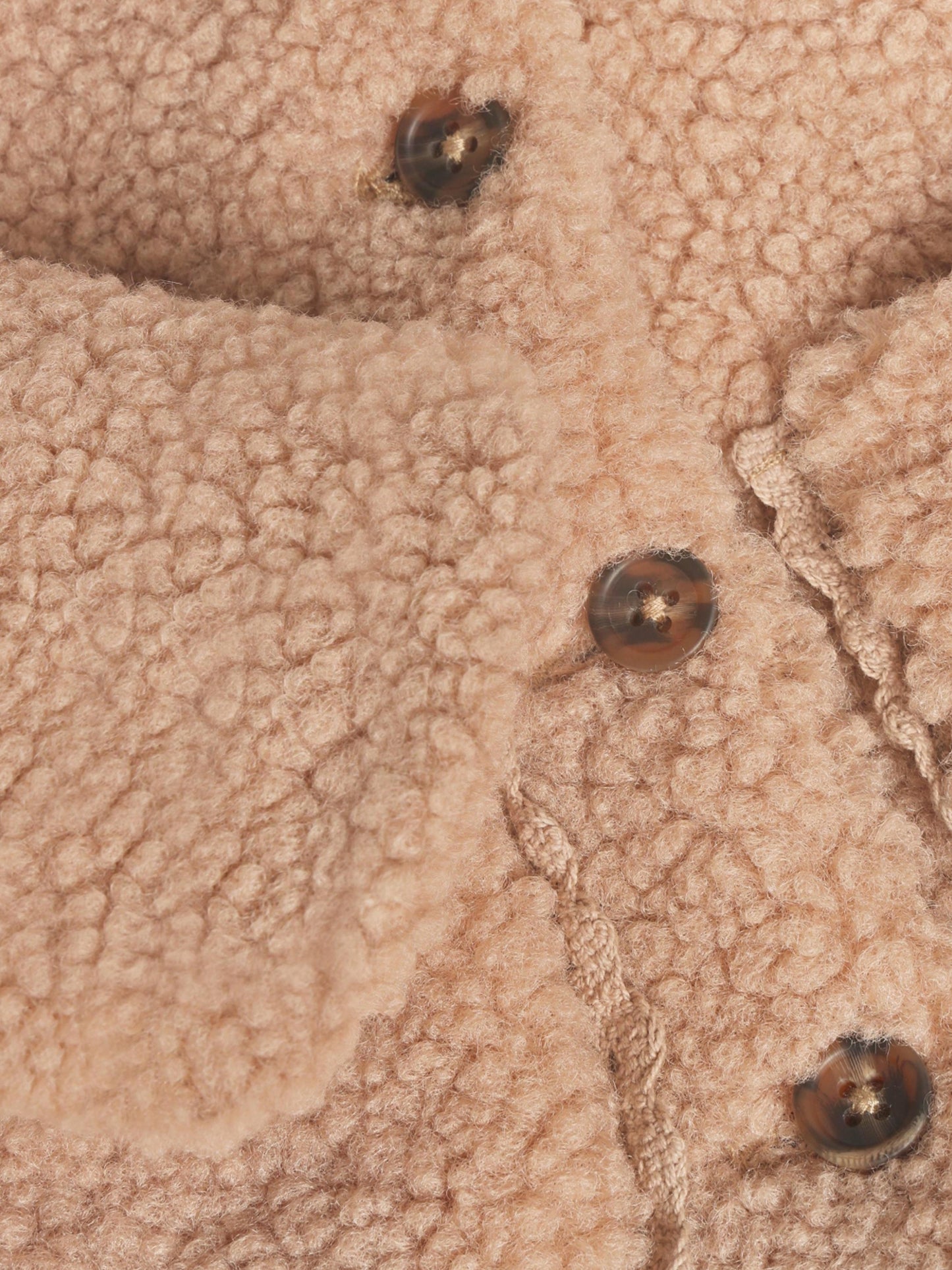 Noppies Mädchen Teddyjacke Tuscany mit Brusttaschen