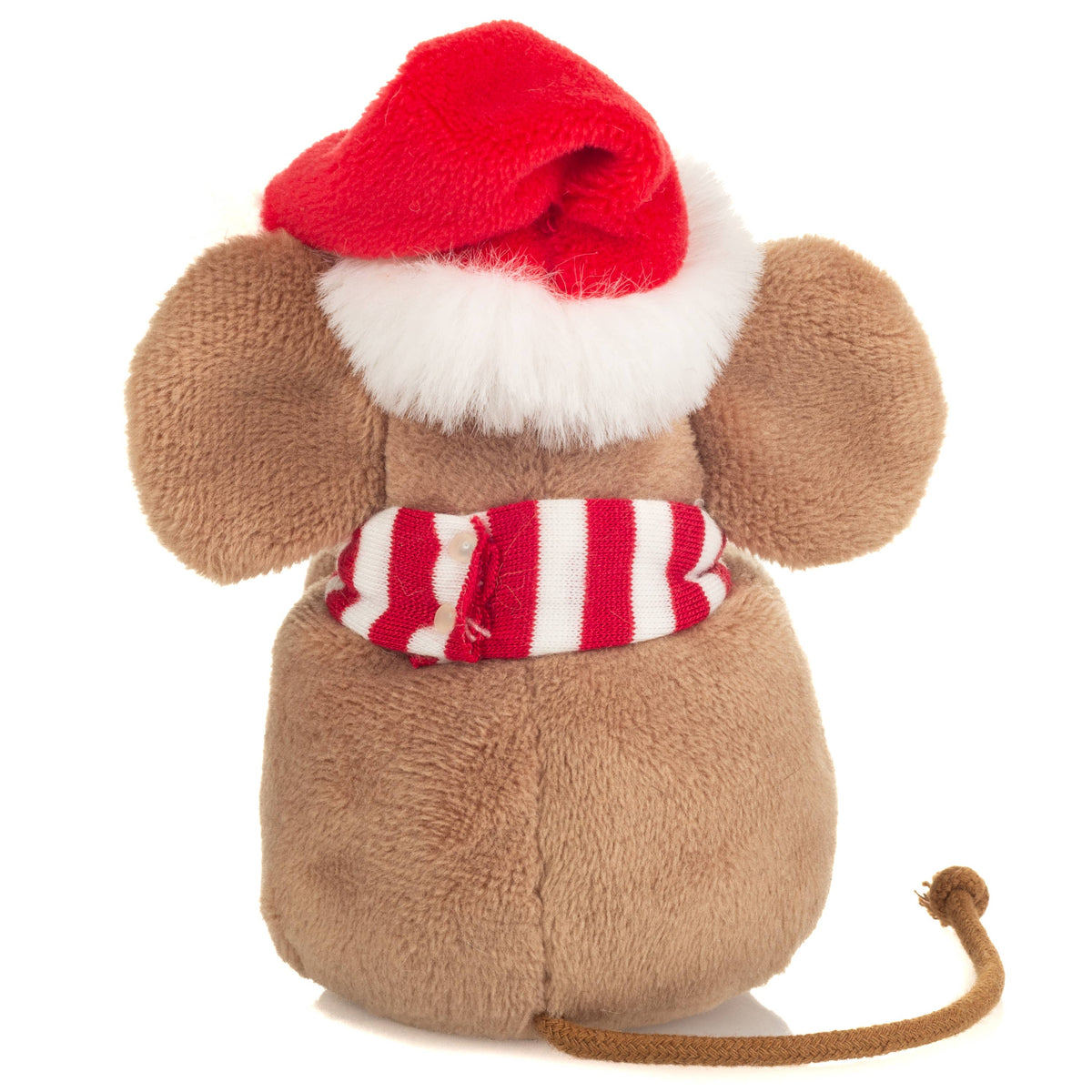 Weihnachtsmaus mit Lebkuchen - Plüschtier - Stofftier