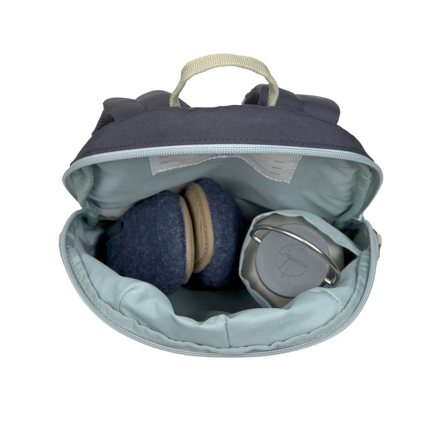 LÄSSIG Kindergarten Rucksack Tiny Outdoor Cloud Dark Blue