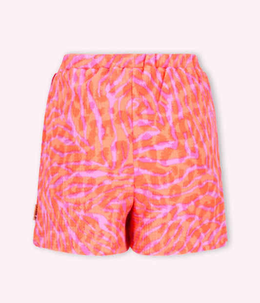 B.Nosy Mädchen Skort Pink – Zebra Muster Sommer