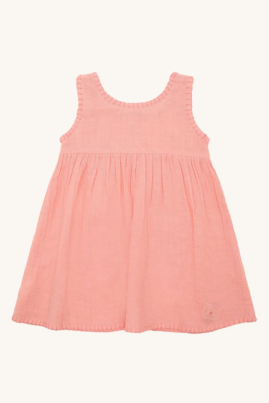 Hust & Claire HCKaroline Dobby Shell Mokkini Kindermode Dresses