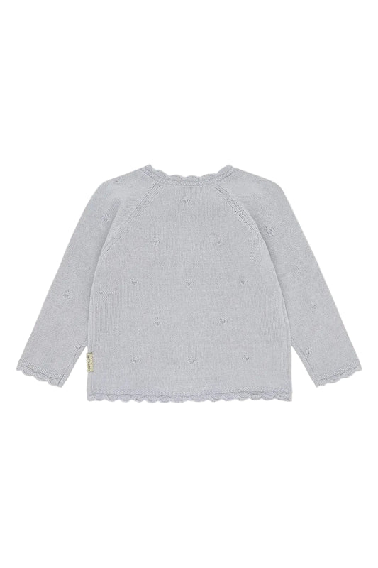 Hust & Claire Strickjacke Mädchen Blau Mokkini