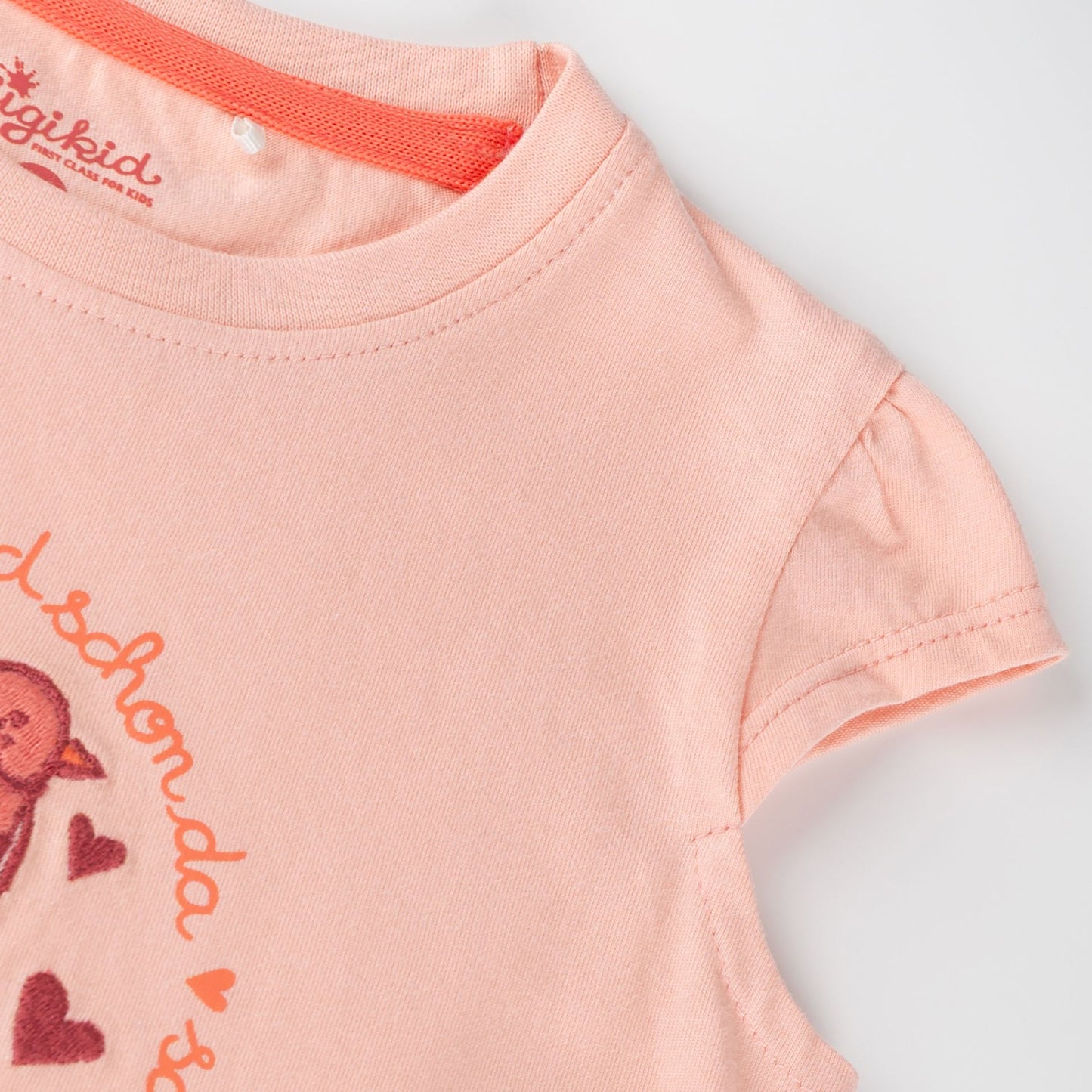 Sigikid Mini Kleid Rosa mit Vögelchen & Blumen