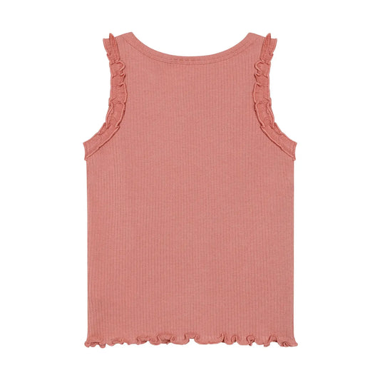 Minymo Mädchen Top Rüschen Rosa Mokkini Kindermode Top