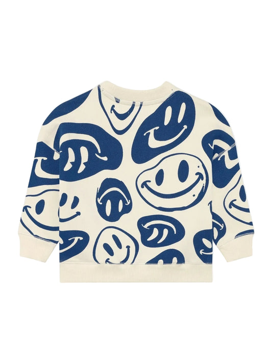 Noppies Sweatshirt Junge Blau Mokkini