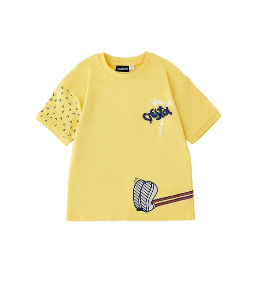 Sarabanda Jungen T-Shirt Kaktus-Print Mokkini Kindermode T-Shirt