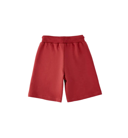 Sarabanda Shorts Rostrot mit Kordel Mokkini Kindermode Shorts