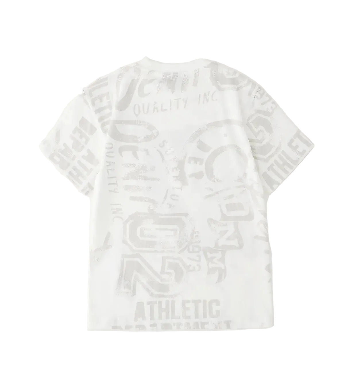 Sarabanda T-Shirt Junge Weiß Mokkini