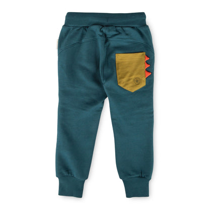 Sigikid Kinder Sweathose Petrol mit Seitentaschen