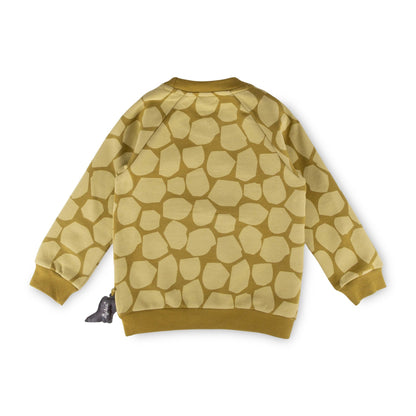 Sigikid Kinder Sweatshirt Khaki mit Dino-Print
