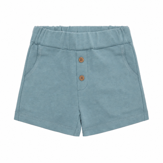 En Fant Jungen Shorts Blau mit Knopfleiste