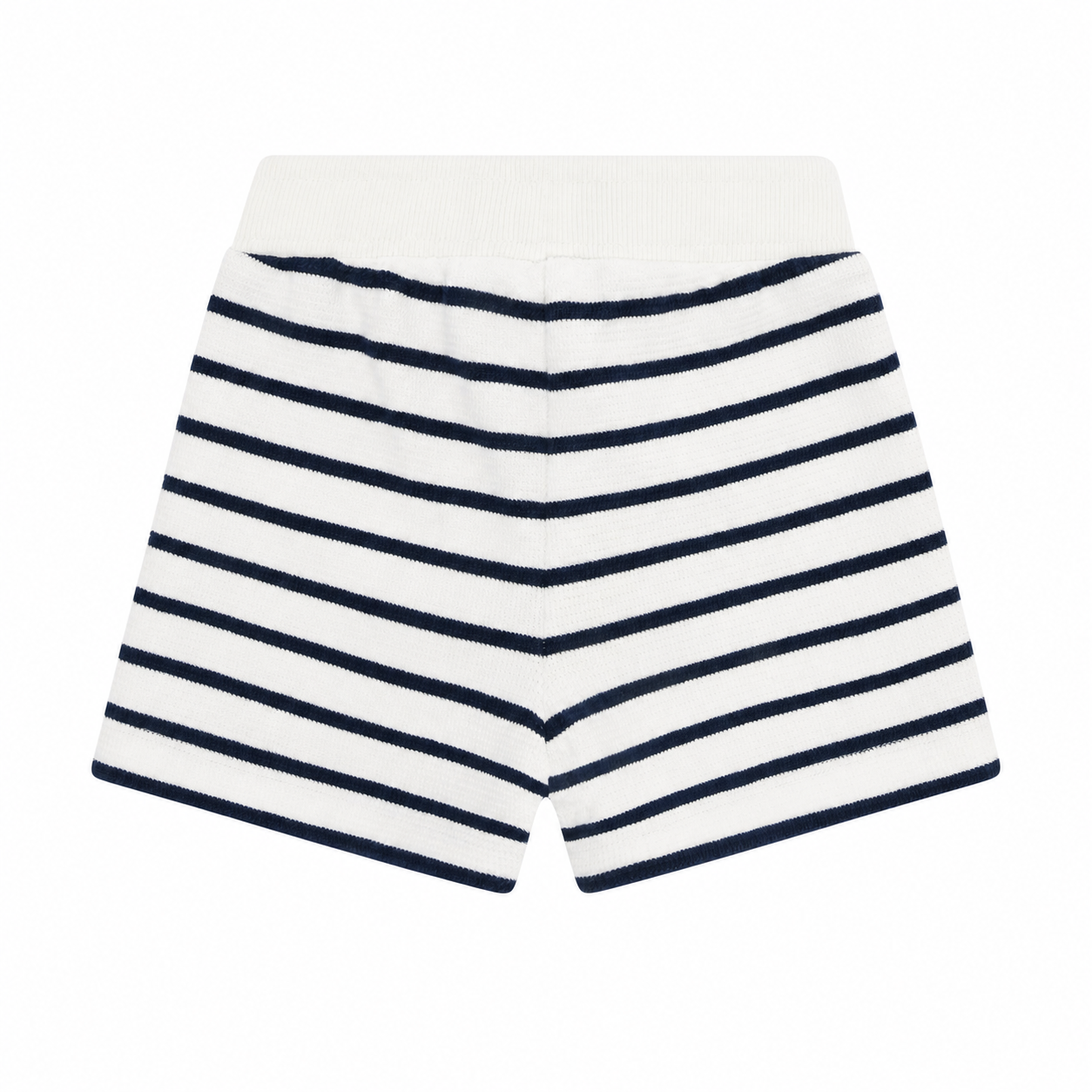 En Fant Kinder Shorts Weiß/Navy Streifen