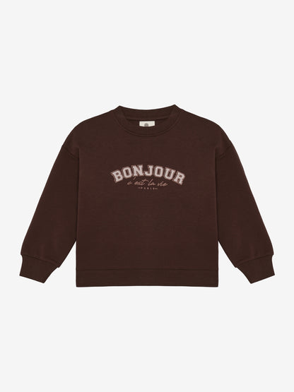 En Fant Unisex Sweatshirt – Deep Mahogany