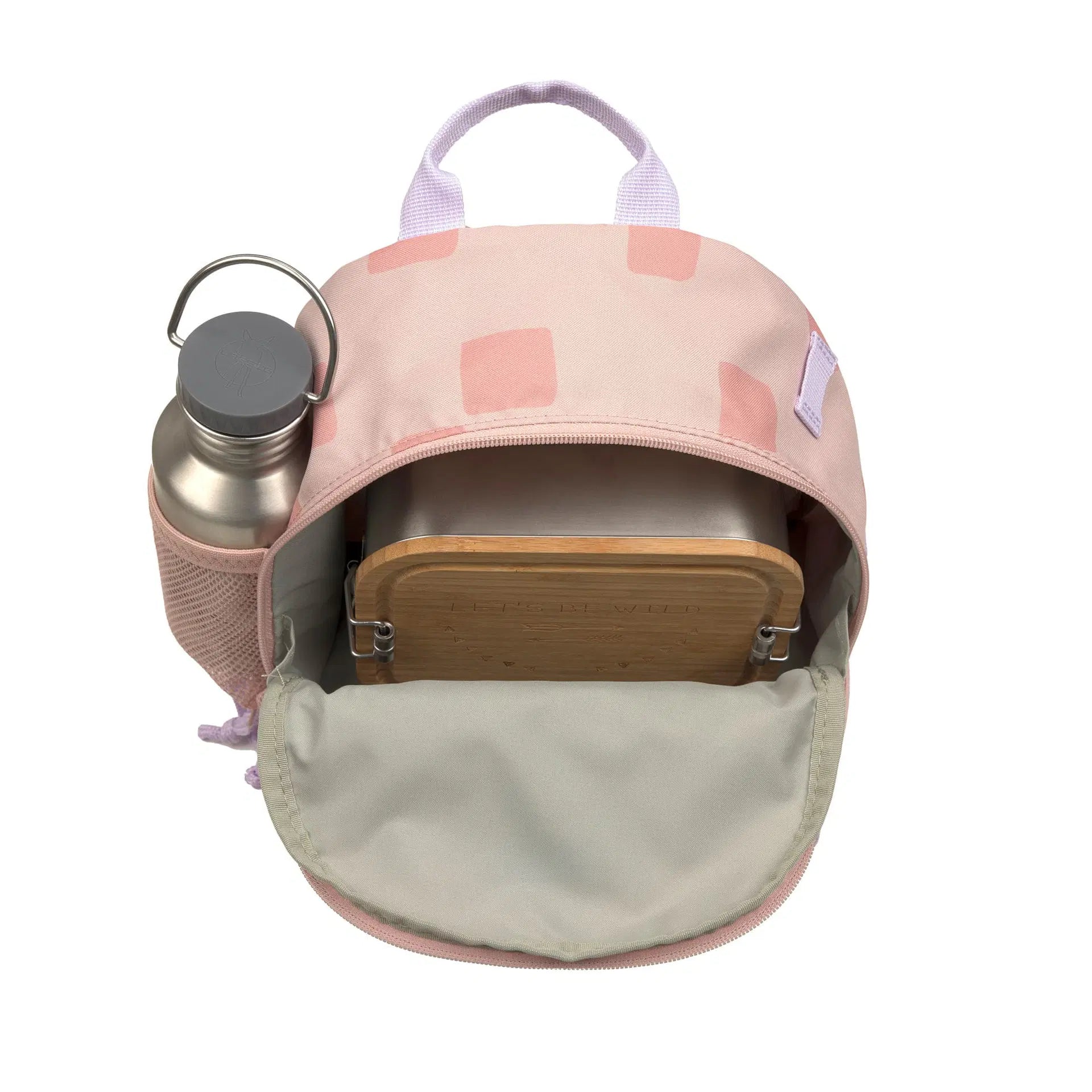 Lässig Kinderrucksack Pattern Party Rosa 6,5 L