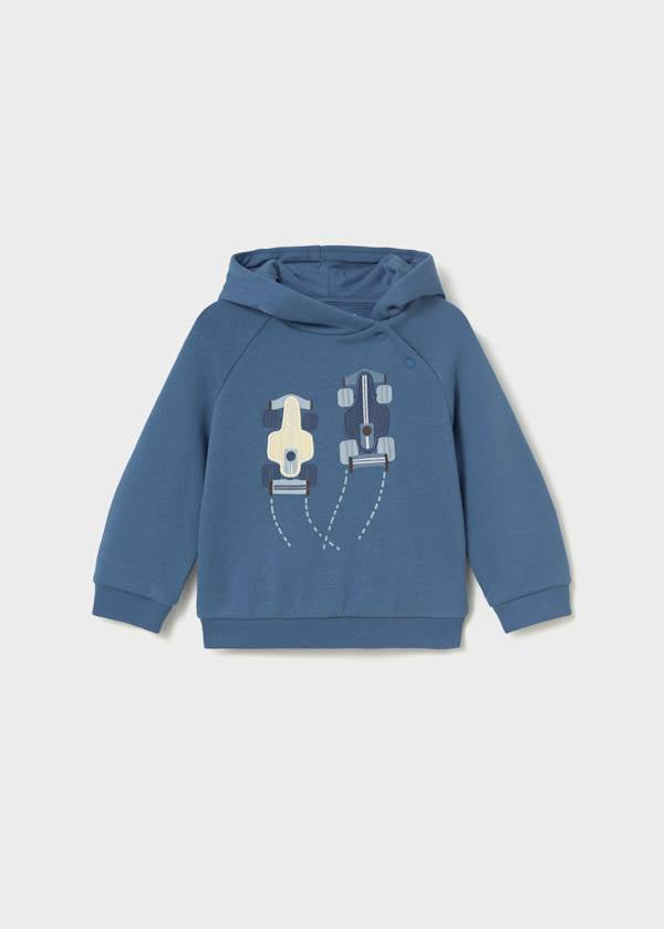 Mayoral Baby Junge Pullover Kapuze Indigo