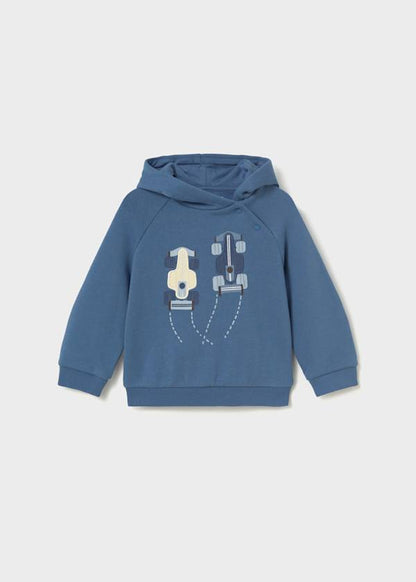 Mayoral Baby Junge Pullover Kapuze Indigo