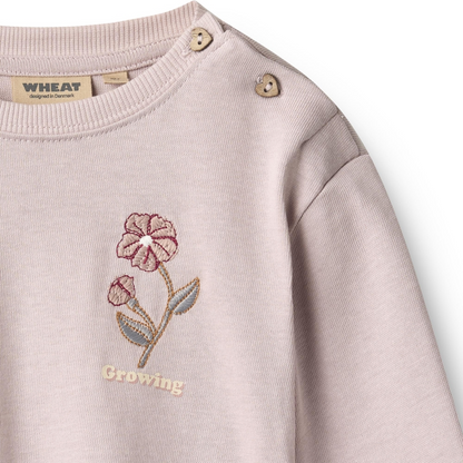 Wheat Baby Langarmshirt Sira – Soft Lilac