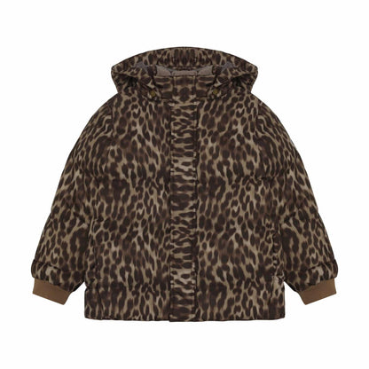 En Fant Unisex Steppjacke mit Allover-Print – Pine Bark