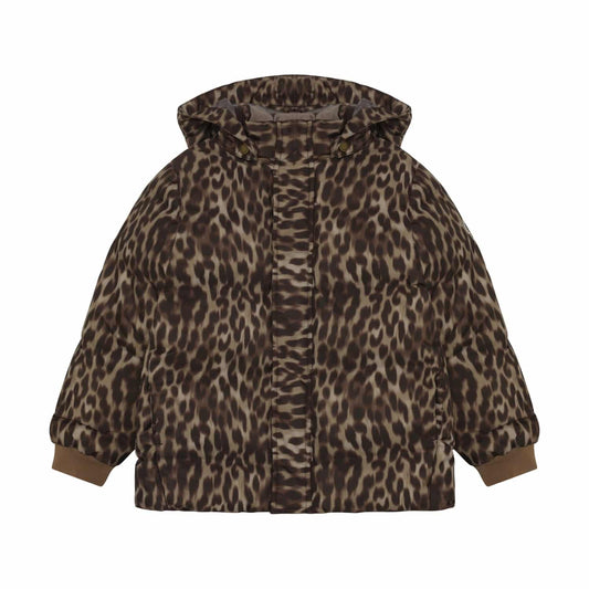 En Fant Unisex Steppjacke mit Allover-Print – Pine Bark