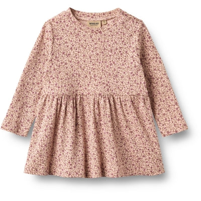 Wheat Kleid Mädchen – Rosa mit Blumenmuster