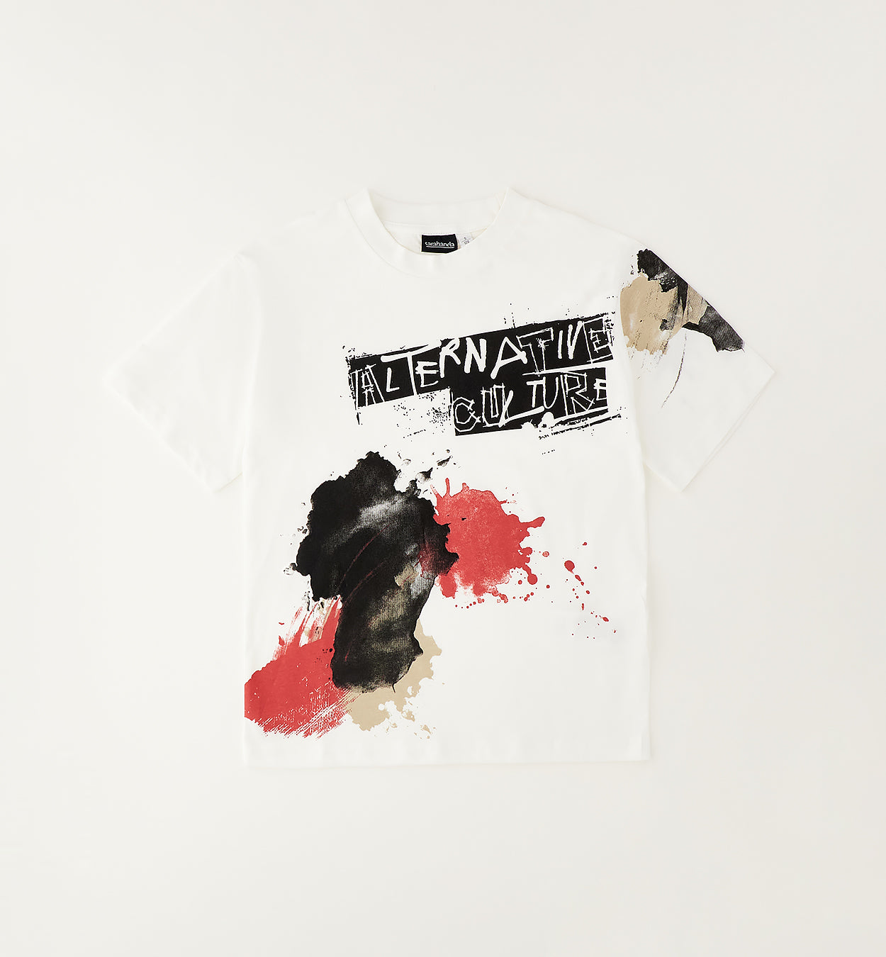 Sarabanda T-Shirt Junge Weiß Mokkini