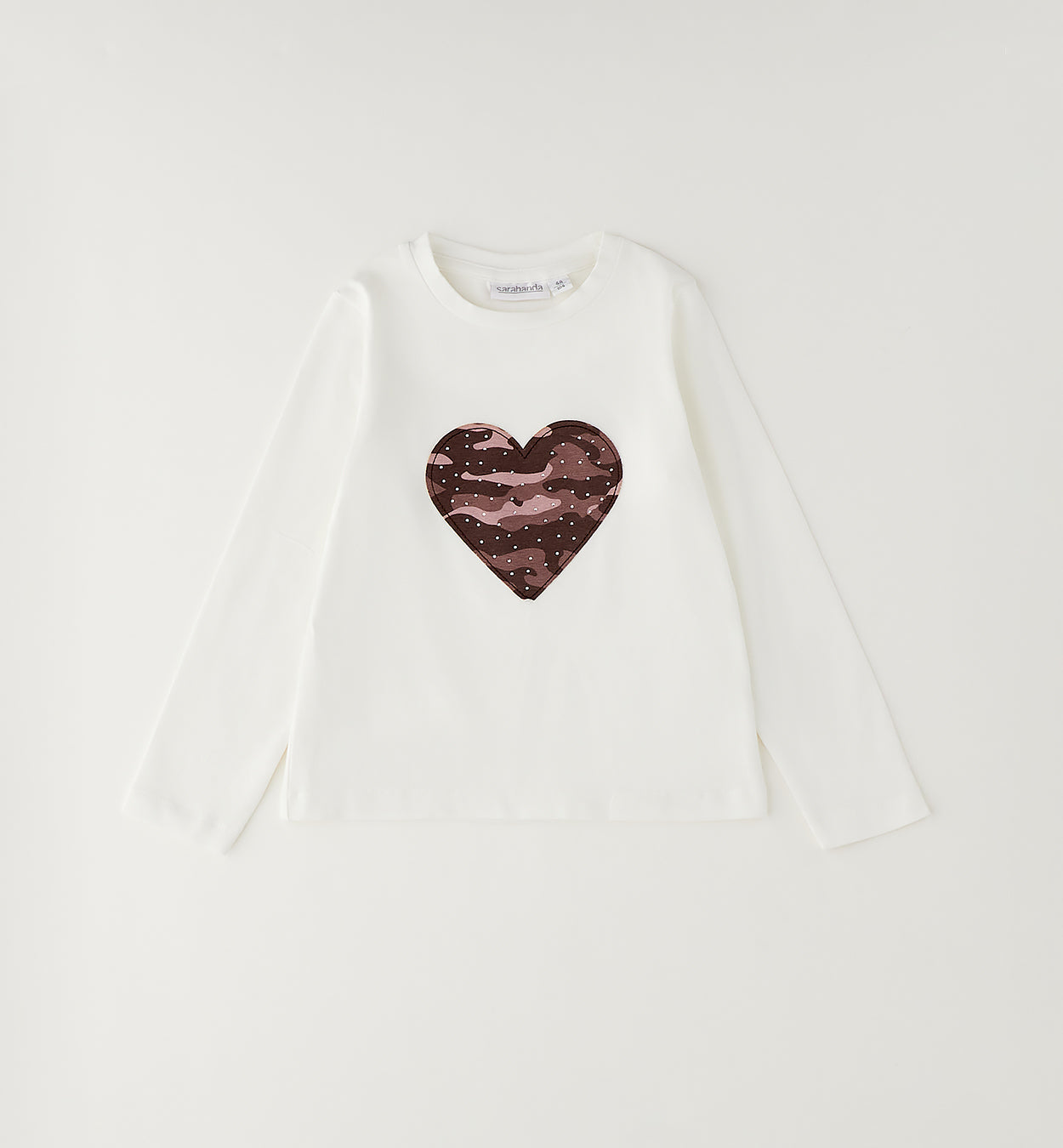 Sarabanda Mädchen Langarmshirt Off White