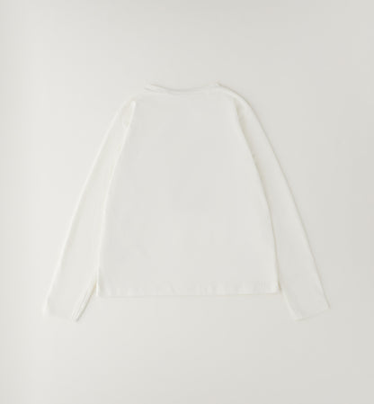 Sarabanda Mädchen Langarmshirt mit Teddy-Motiv in Off White - 0.H233/00-0112_2
