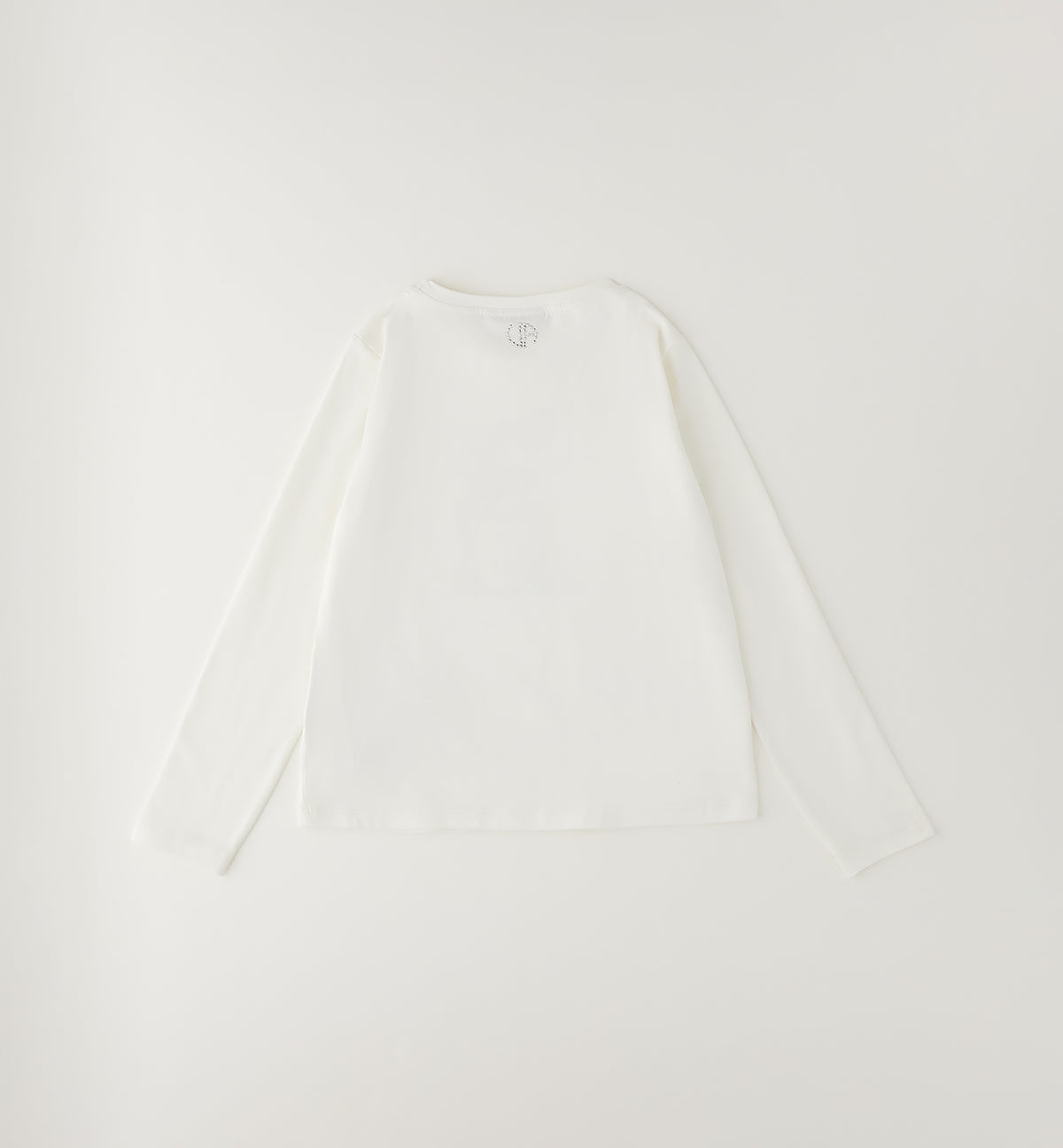 Sarabanda Mädchen Langarmshirt Off White mit Katzen-Print