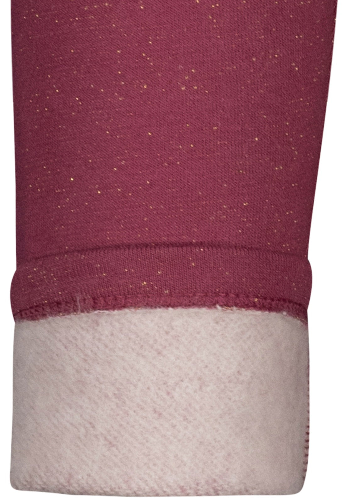 Salt and Pepper Mädchen Leggings Glitzerstruktur Rot – weitere Ansicht 2