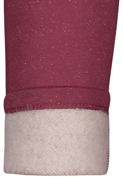 Salt and Pepper Mädchen Leggings Glitzerstruktur Rot – weitere Ansicht 2