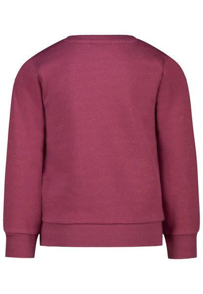 Salt and Pepper Mädchen Sweatshirt Pferde Best Friends Rot