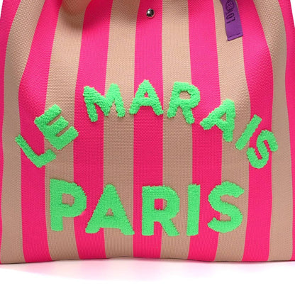 LOT83 Rebel Loïs 16 Shopper Pink Beige Paris