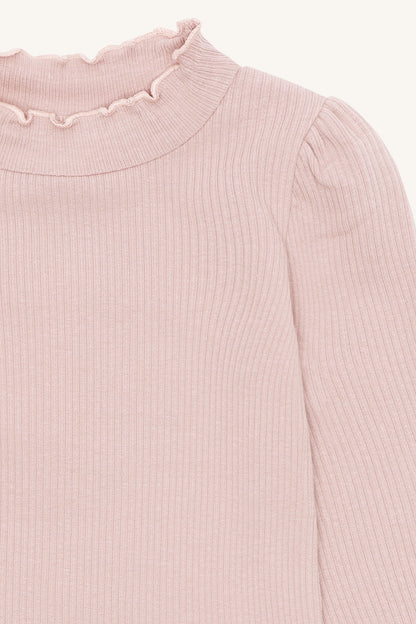 Hust & Claire Maedchen Shirt HCAmma Solid - Hushed Pink - Extra 2 (3)