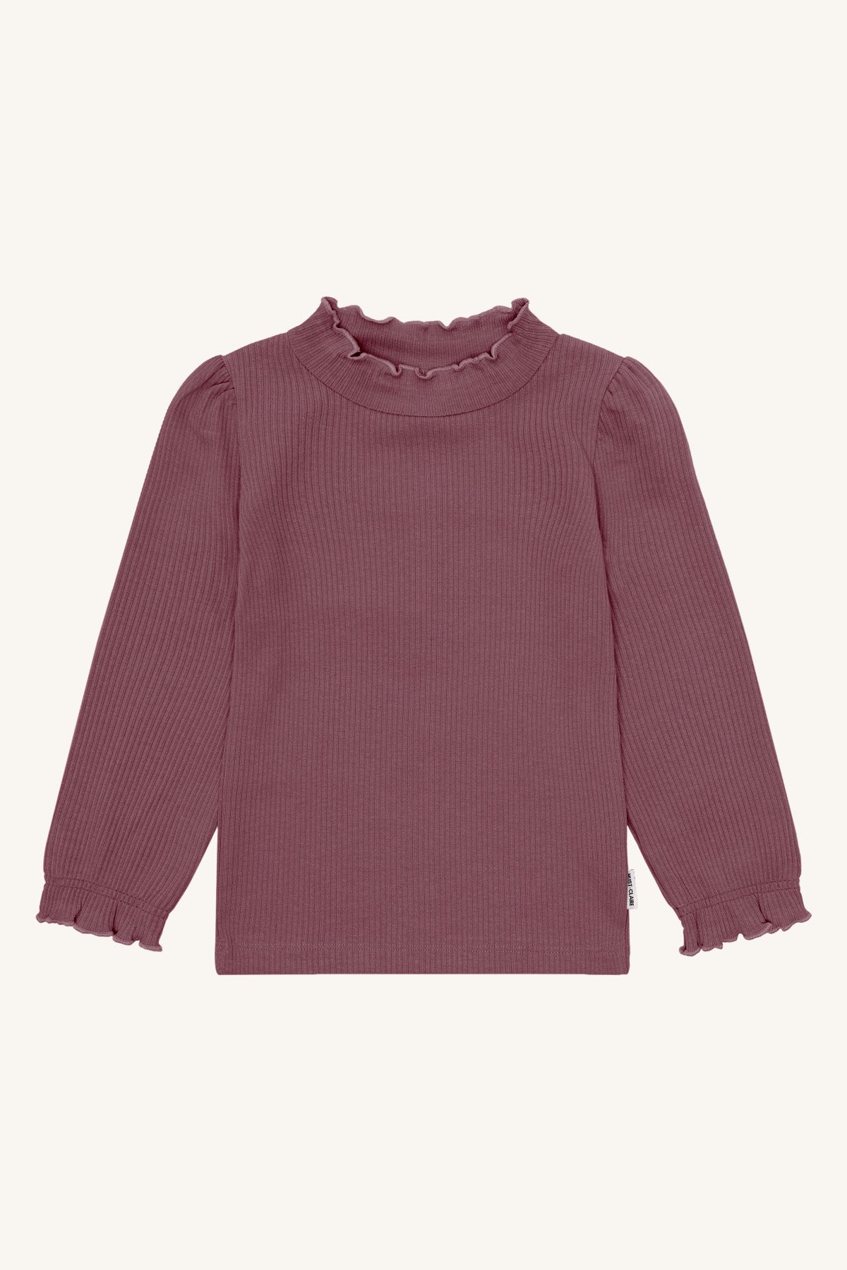 Hust & Claire Maedchen Shirt HCAmma Solid - Plum - Extra 0