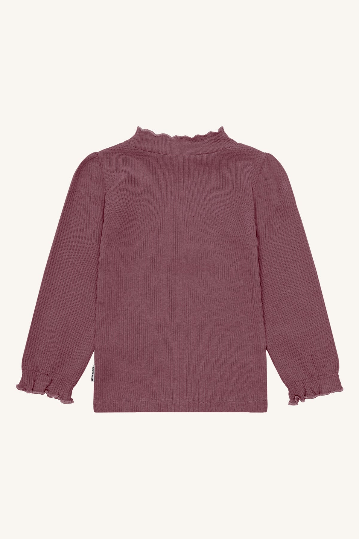 Hust & Claire Maedchen Shirt HCAmma Solid - Plum - Extra 1 (2)