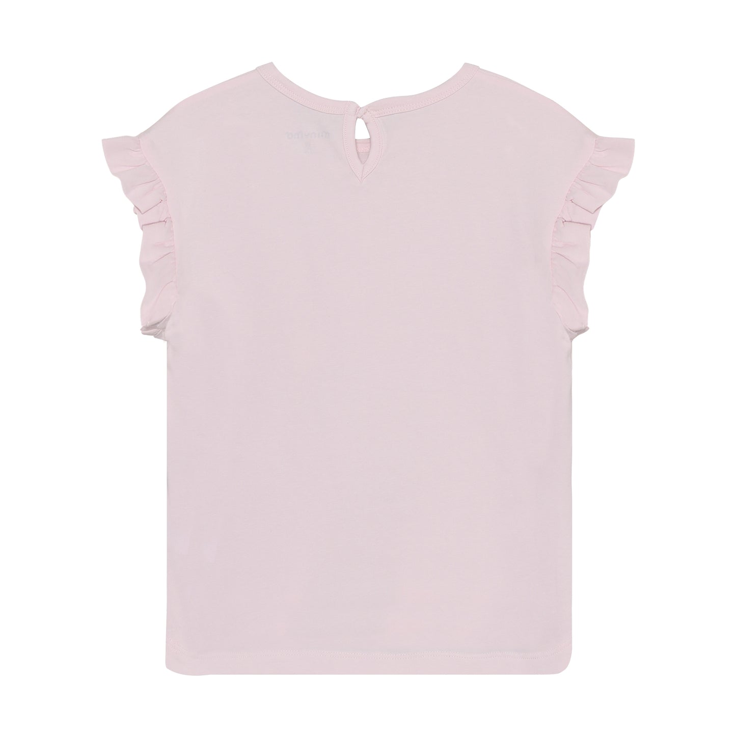 Minymo T-Shirt mit Blumen Motiv