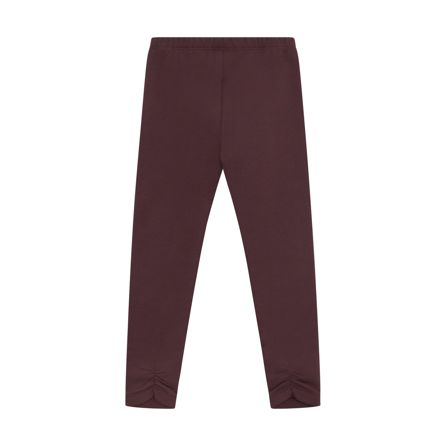 Minymo Mädchen Leggings – Bordeaux – Rückansicht