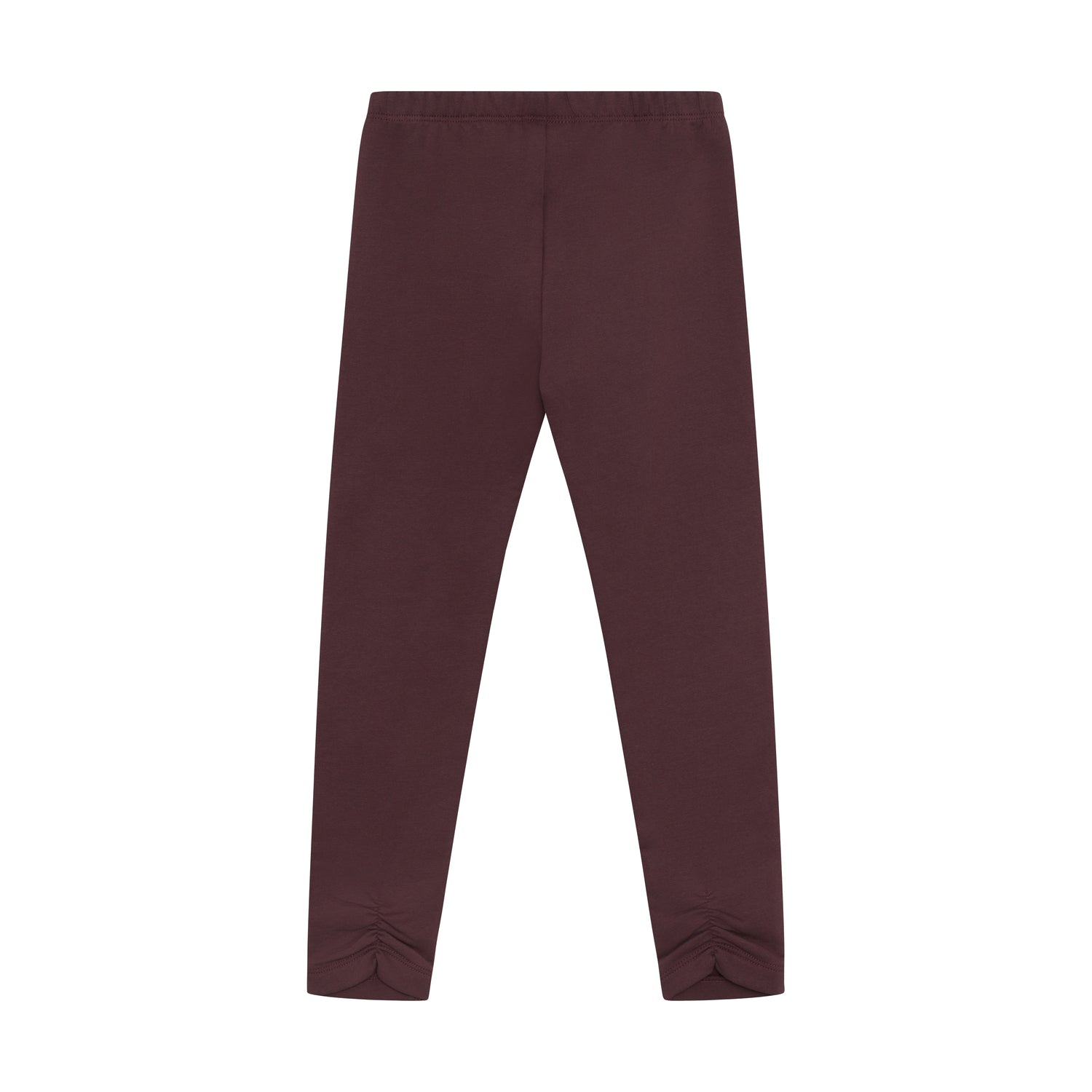 Minymo Mädchen Leggings – Bordeaux – Rückansicht
