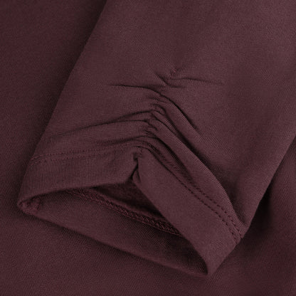 Minymo Mädchen Leggings – Bordeaux – Produktansicht F