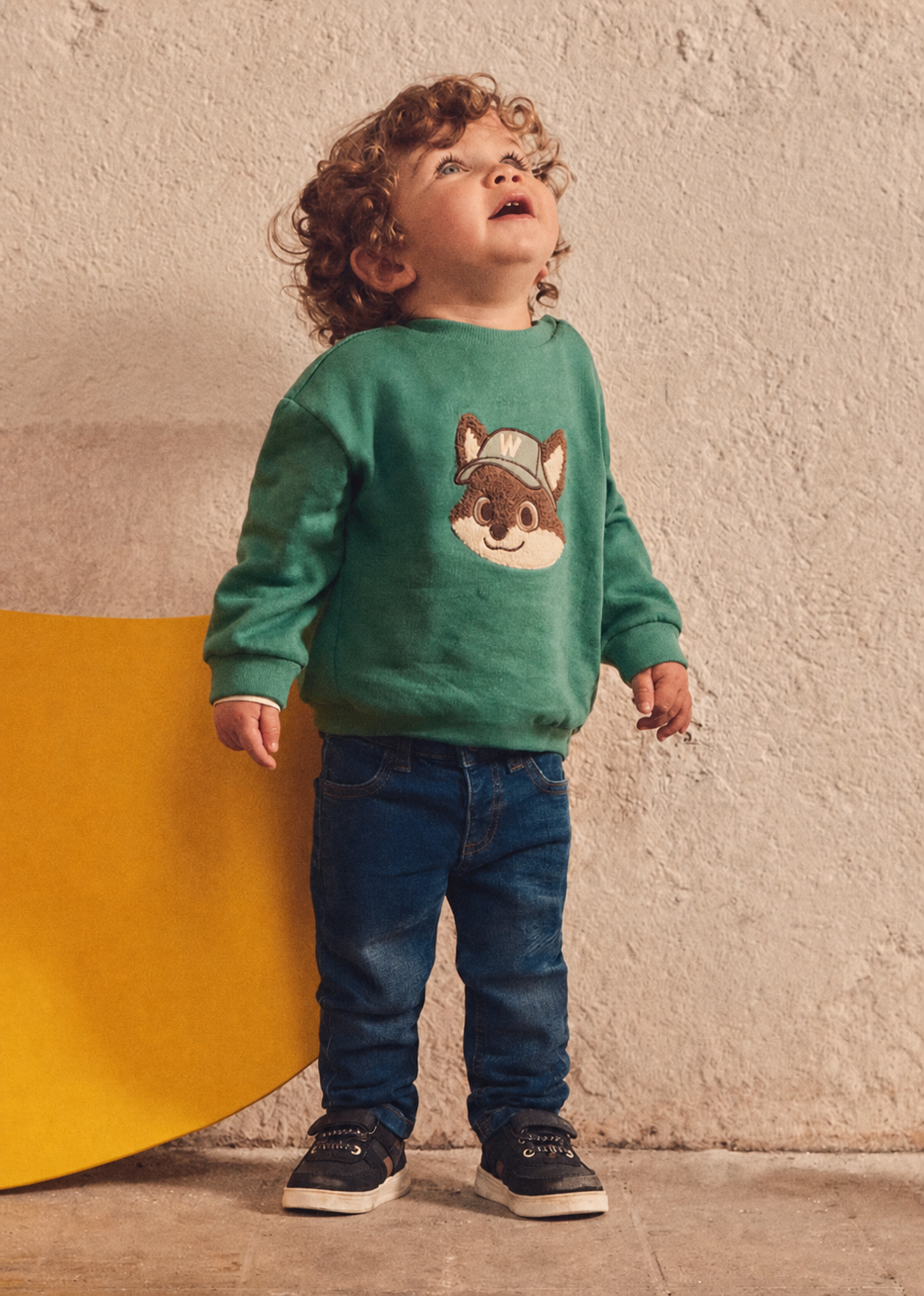 Mayoral Baby Junge Jeans slim fit basisch Dunkel