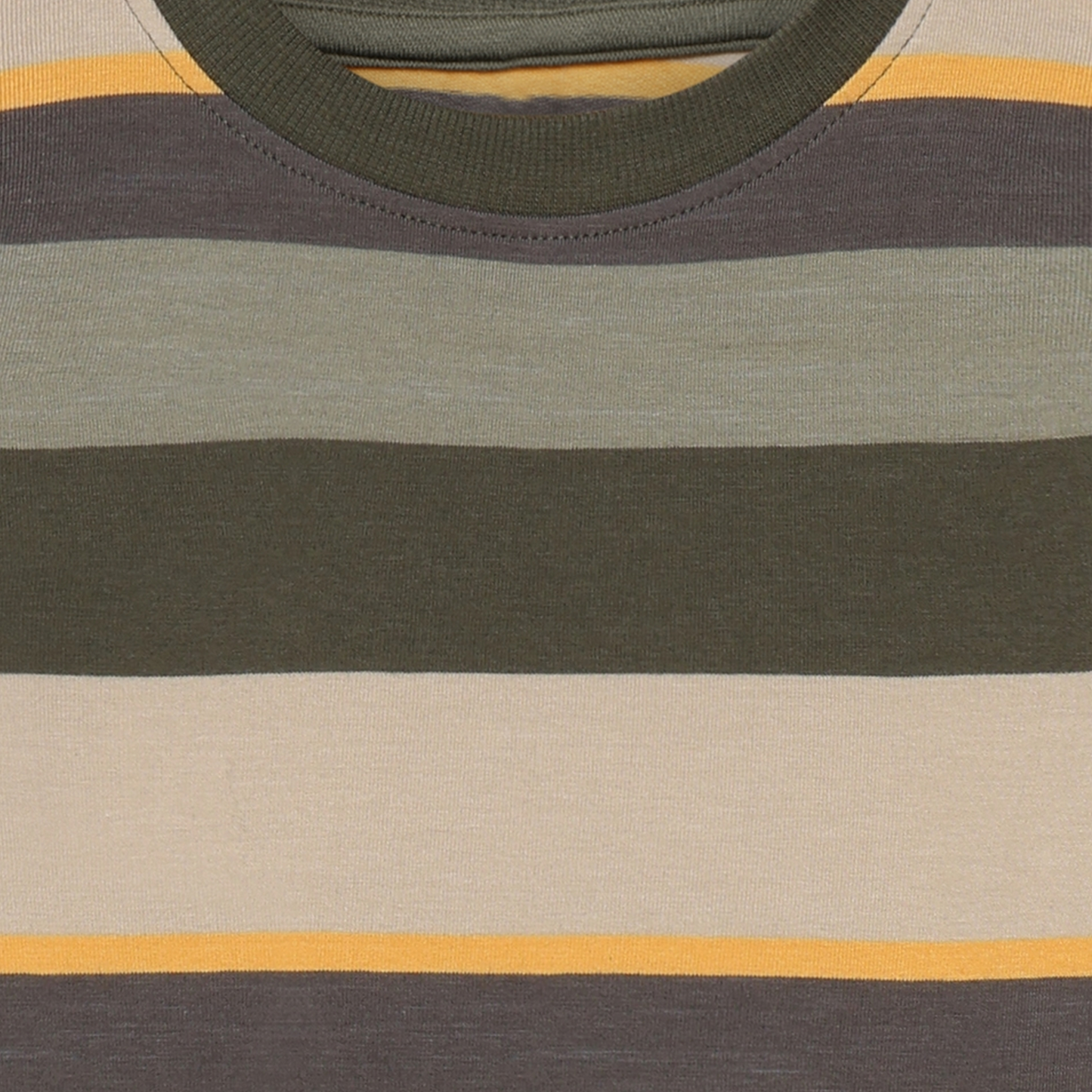 Minymo Jungen Langarmshirt gestreift – Grün – Produktansicht F