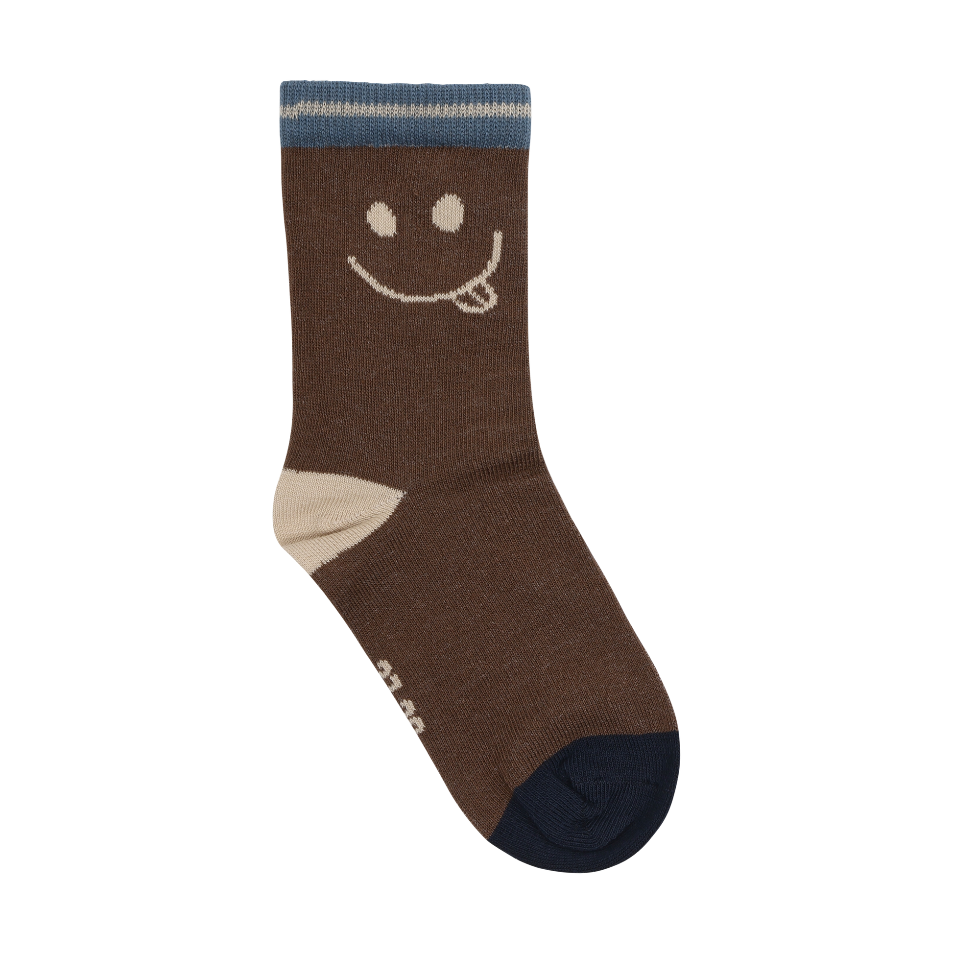 Minymo Jungen Socken 3er-Pack gemustert – Grau – Detailansicht C