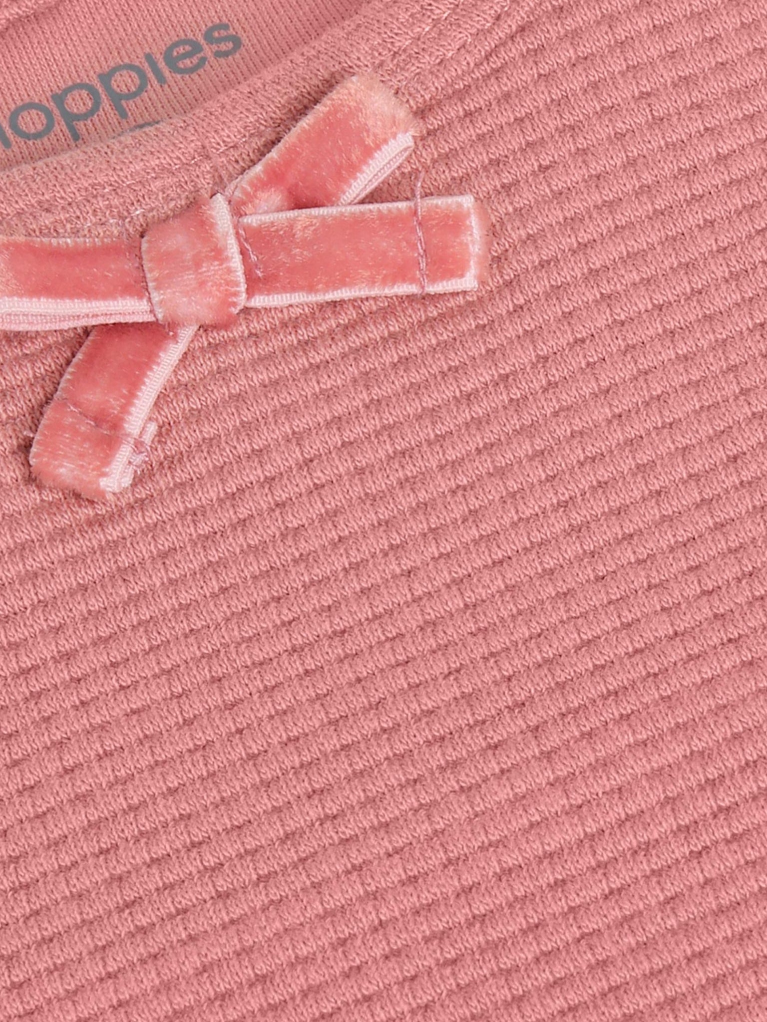Noppies Mädchen Langarmshirt Ash Rose mit Schleifendetail