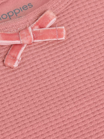Noppies Mädchen Langarmshirt Ash Rose mit Schleifendetail