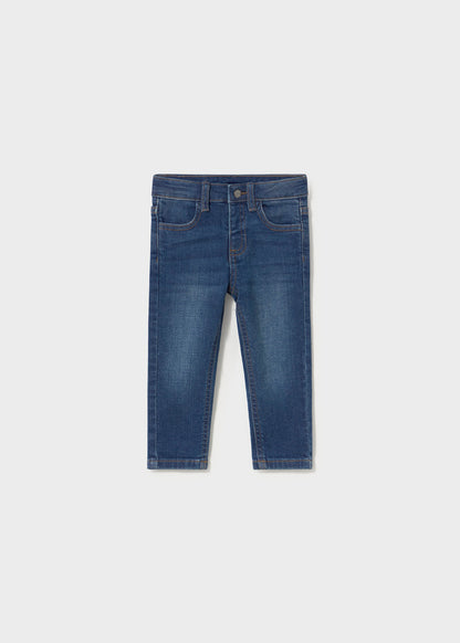 Mayoral Baby Junge Jeans slim fit basisch Dunkel Ansicht 4